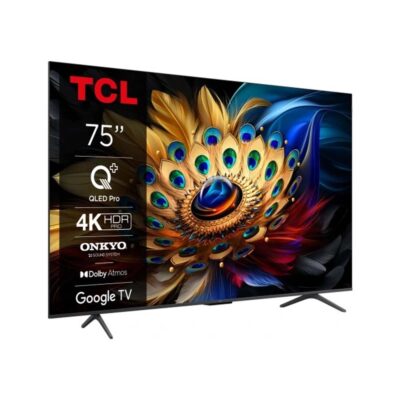 TCL 75 Inch QLED 4K Ultra HD Android TV 75C655 -DUBAI